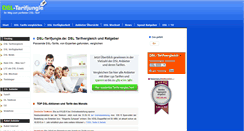 Desktop Screenshot of dsl-tarifjungle.de